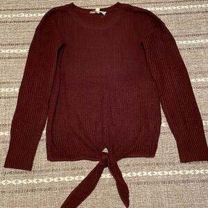 X-Small Maroon Colored Sweater